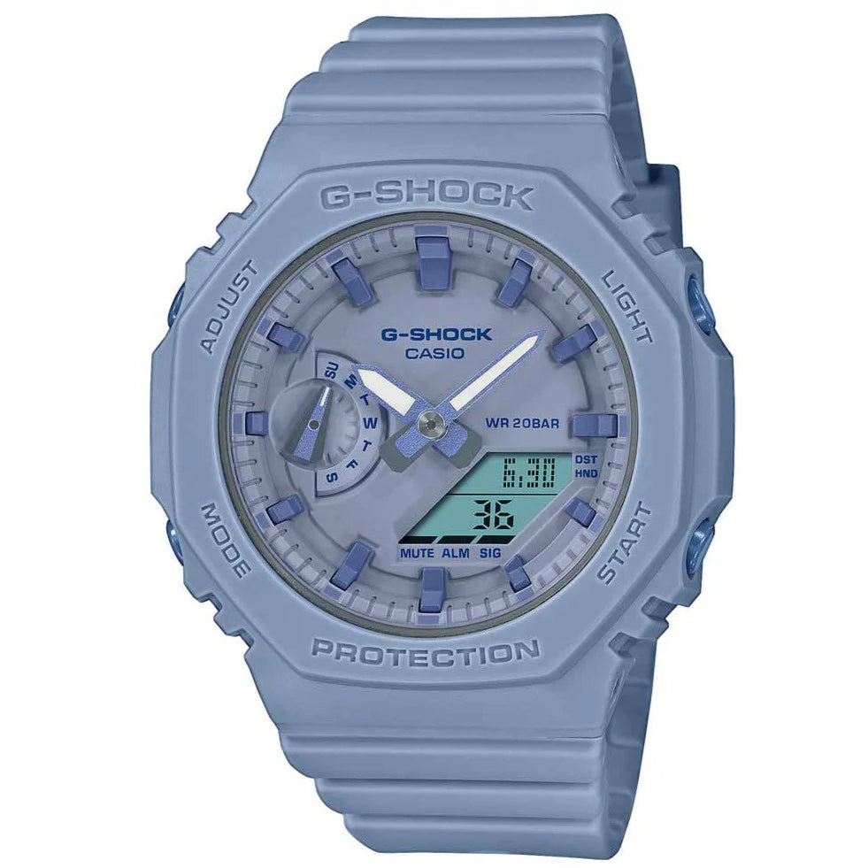 Casio G-Shock Men's Light Blue Watch GMA-S2100BA-2A2ER