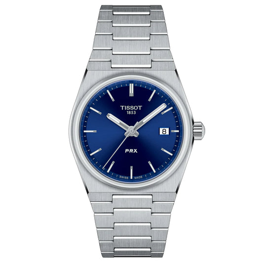 Tissot Prx 35mm Unisex Blue Watch T137.210.11.041.00