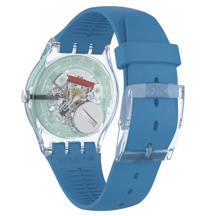 Swatch Polablue Core Collection Men's Blue Watch SUOK711