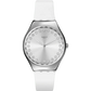 Γυναικείο λευκό ρολόι Swatch Bright Blaze Skin and Irony New Season SYXS143 