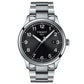 Ανδρικό μαύρο ρολόι Tissot Gent Xl Classic T116.410.11.057.00 