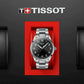 Ανδρικό μαύρο ρολόι Tissot Gent Xl Classic T116.410.11.057.00 