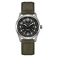 Ανδρικό μαύρο ρολόι Hamilton Khaki Field Titanium Auto H70205830 