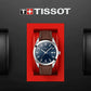 Ανδρικό μπλε ρολόι Tissot Gentleman T127.410.16.041.00 