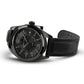 Ανδρικό μαύρο ρολόι Hamilton Khaki Field Quartz H68401735 