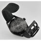 Ανδρικό μαύρο ρολόι Hamilton Khaki Field Quartz H68401735 