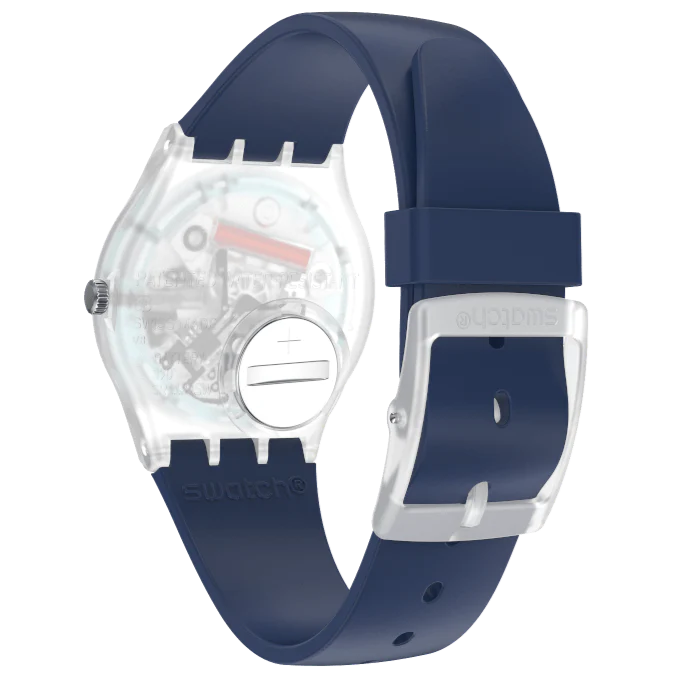 Swatch Rinse Repeat Navy Core Collection Unisex Blue Watch GE725