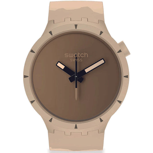 Swatch Big Bold Bioceramic Desert Ladies Watch SB03C101