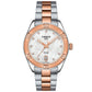 Tissot Pr 100 Sport Chic Γυναικείο Δίχρωμο Ρολόι T101.910.22.116.00 