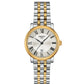 Γυναικείο ασημένιο ρολόι Premium Tissot Carson T122.210.22.033.00 
