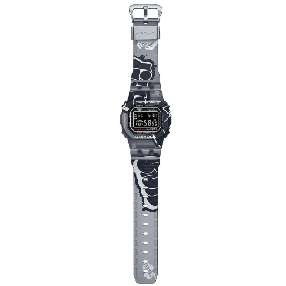 Ανδρικό μαύρο ρολόι Casio G-Shock DW-5000SS-1ER