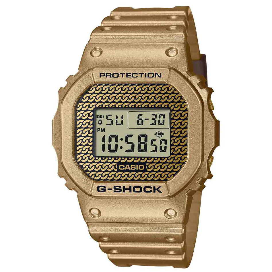 Casio G-Shock Men's Gold Watch DWE-5600HG-1ER