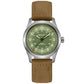 Ανδρικό πράσινο ρολόι Hamilton Khaki Field Titanium Auto H70205860 