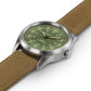 Ανδρικό πράσινο ρολόι Hamilton Khaki Field Titanium Auto H70205860 