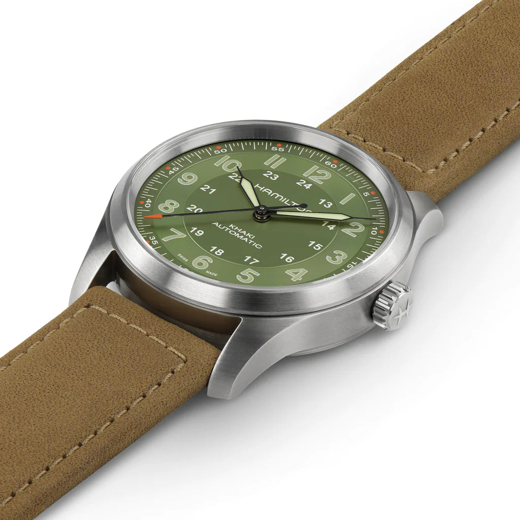 Khaki discount green watch