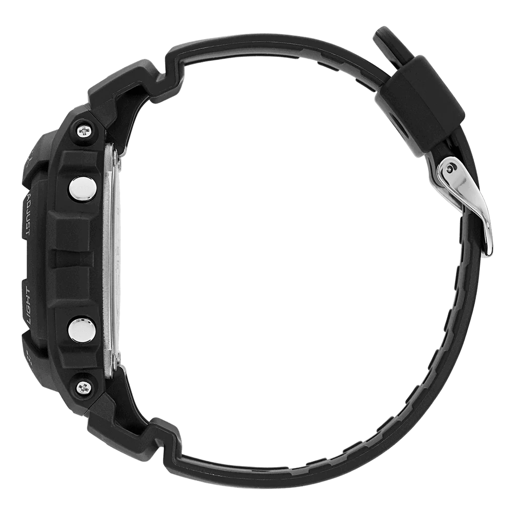 Ανδρικό μαύρο ρολόι Casio G-Shock G-100-1BVMES 