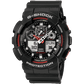 Ανδρικό μαύρο ρολόι Casio G-Shock GA-100-1A4ER 