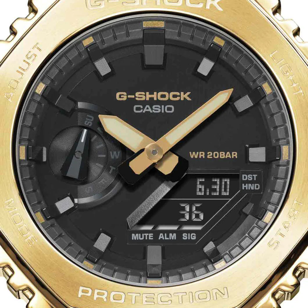 Casio G-Shock Herren-Golduhr GM-2100G-1A9ER G 