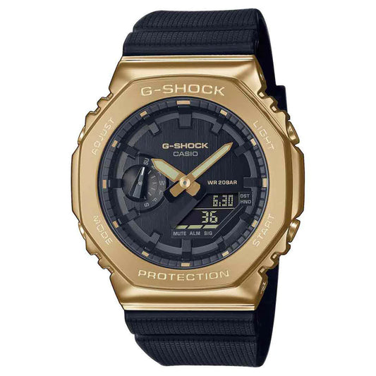 Casio G-Shock Men's Gold Watch GM-2100G-1A9ER G