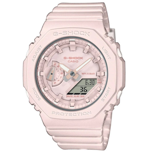 Γυναικείο ροζ ρολόι Casio G-Shock GMA-S2100BA-4AER 