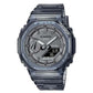 Γκρι ρολόι Casio G-Shock Unisex GMA-S2100SK-1AER 