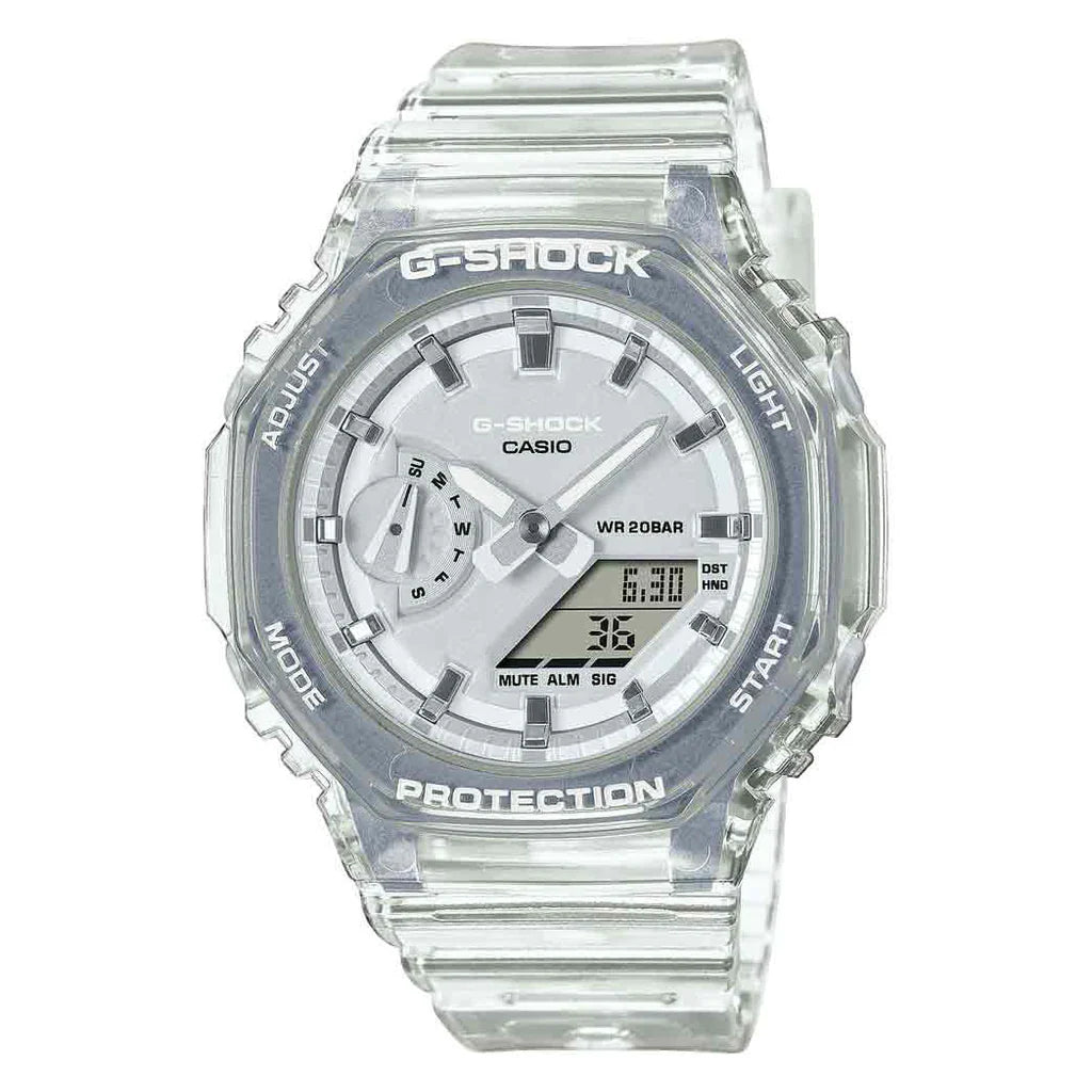 Casio G-Shock Unisex Transparent Watch GMA-S2100SK-7AER