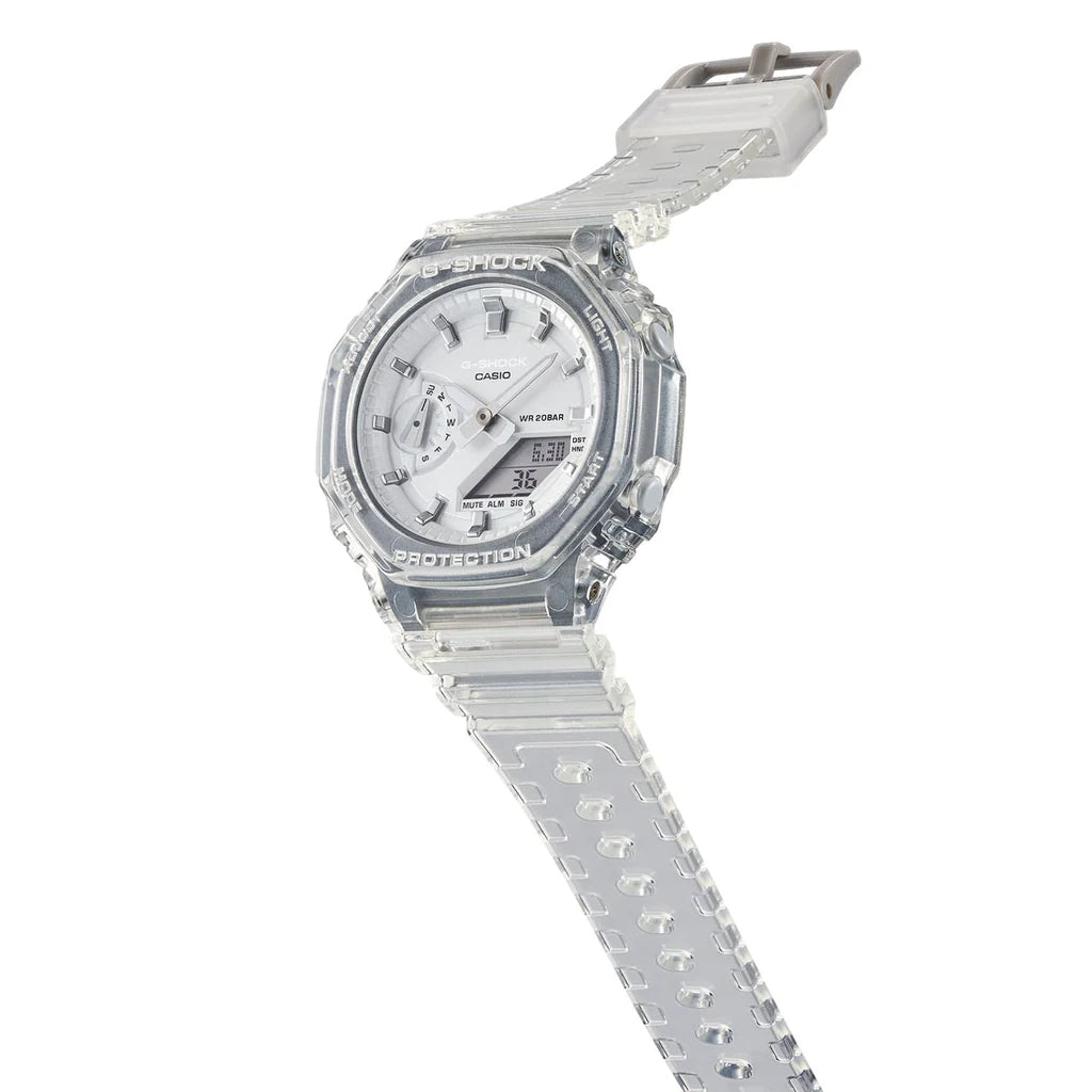 Διαφανές ρολόι Casio G-Shock Unisex GMA-S2100SK-7AER 