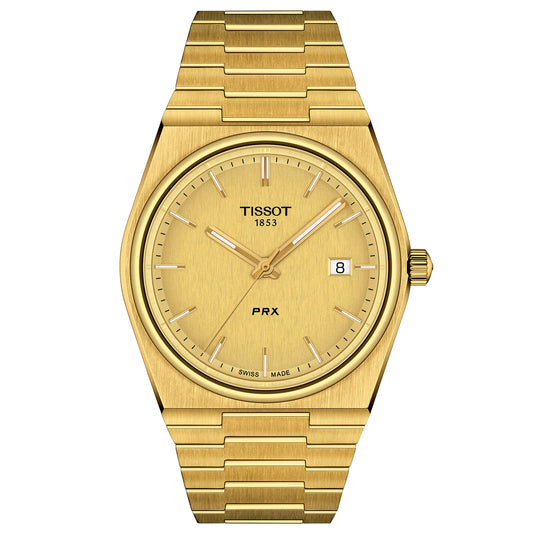 Tissot Prx Men's Gold Watch T137.410.33.021.00