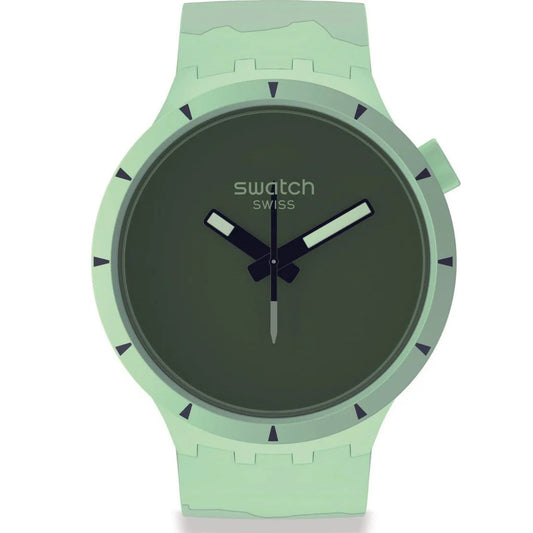 Swatch Big Bold Bioceramic Forest Ladies Watch SB03G100