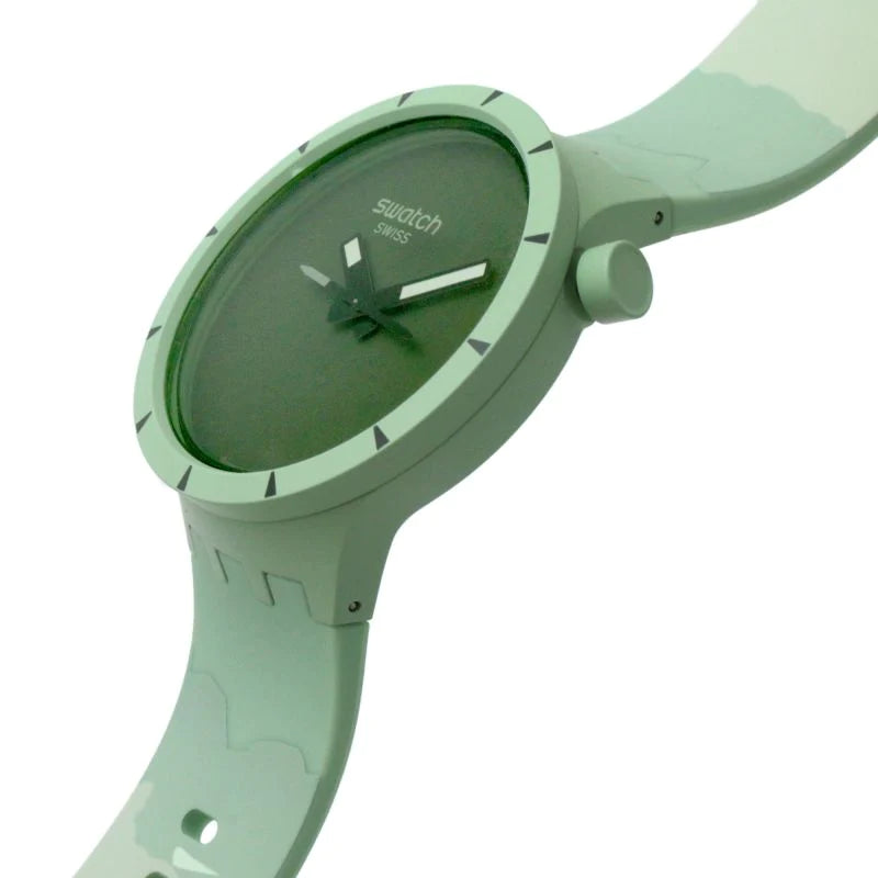 Swatch Big Bold Bioceramic Forest Ladies Watch SB03G100