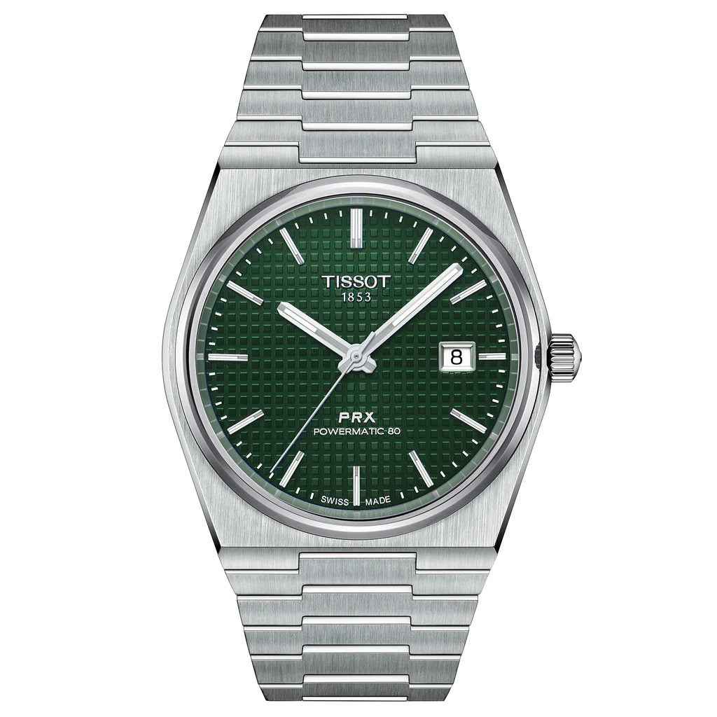 Tissot Prx Powermatic 80 Men's Green Watch T137.407.11.091.00