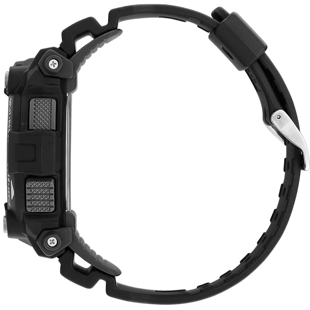 Ανδρικό μαύρο ρολόι Casio G-Shock Tide Graph GW-7900-1ER 