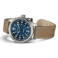 Ανδρικό καφέ ρολόι Hamilton Khaki Field Titanium Auto H70545540 