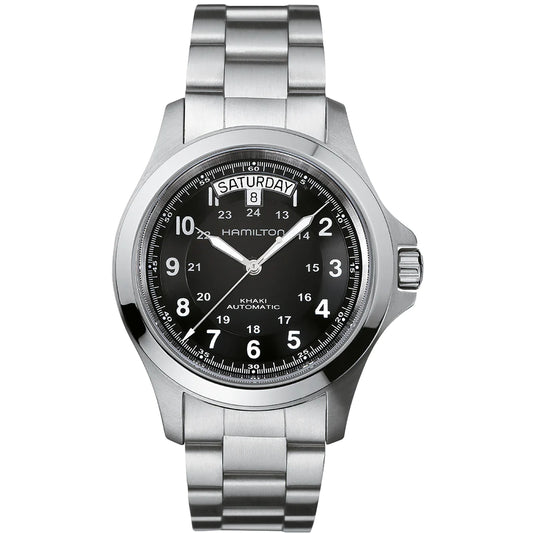 Hamilton Khaki Field King Auto Men's Black Watch H64455133