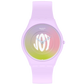 Swatch Time For Joy Bioceramic Skin Γυναικείο μωβ ρολόι SS09V101 
