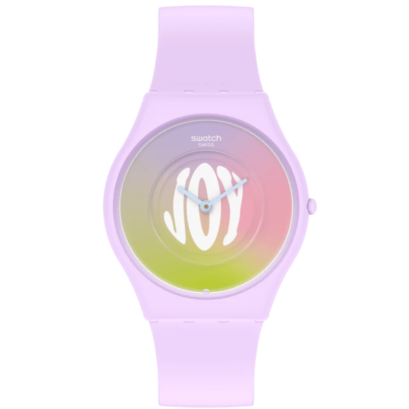 Swatch Time For Joy Bioceramic Skin Women's Purple Watch SS09V101