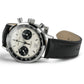 Ανδρικό μαύρο ρολόι Hamilton American Classic Intramatic Auto Chronograph H38416711 