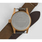 Ανδρικό καφέ ρολόι Hamilton Khaki Field Bronze Mechanica H69459530 