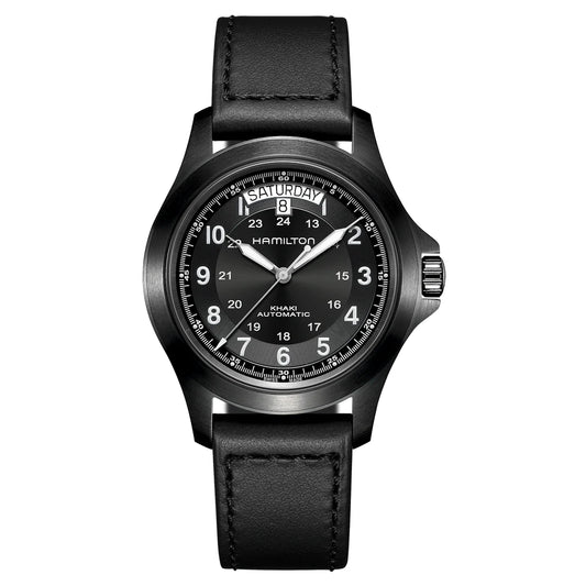 Hamilton Khaki Field King Auto Men's Black Watch H64465733