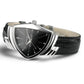 Ανδρικό μαύρο ρολόι Hamilton Ventura Quartz L H24411732 