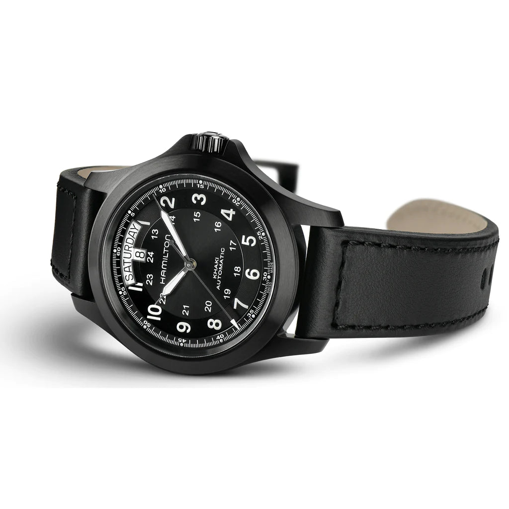 Hamilton Khaki Field King Auto Men's Black Watch H64465733