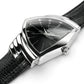 Ανδρικό μαύρο ρολόι Hamilton Ventura Quartz L H24411732 