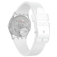 Γυναικείο λευκό ρολόι Swatch Ultraciel Core Collection GE713 
