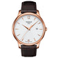 Ανδρικό ασημένιο ρολόι Tissot Tradition T063.610.36.037.00 