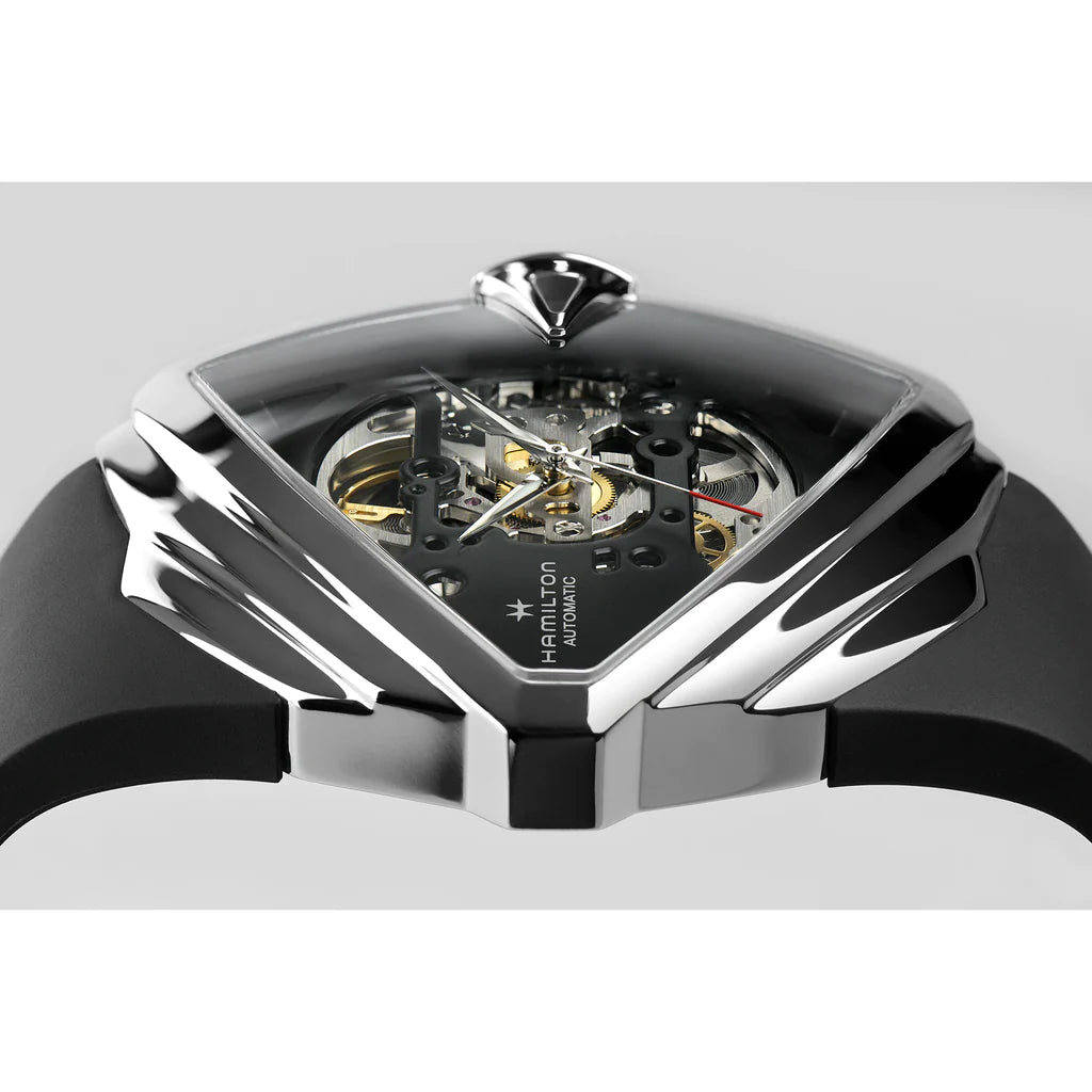 Hamilton Ventura XXL Skeleton Auto Men's Black Watch H24625330