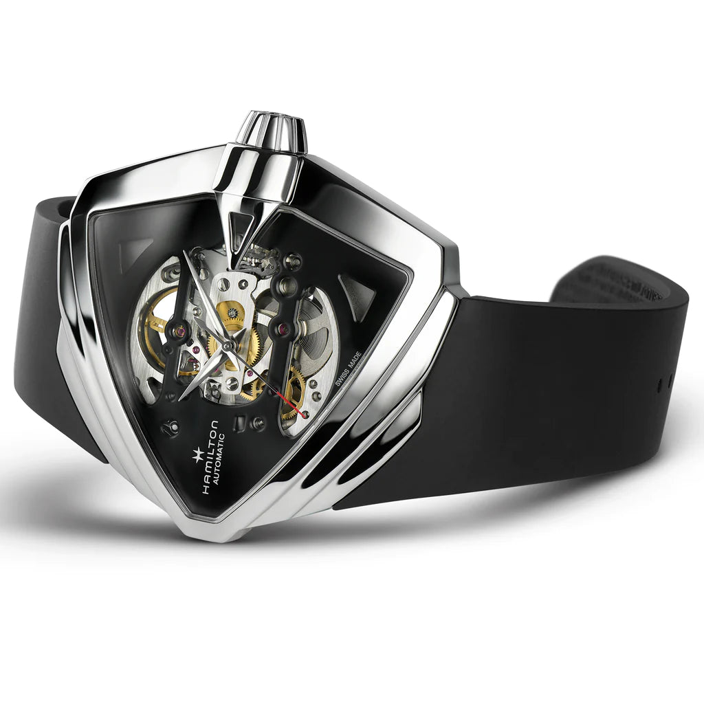 Hamilton Ventura XXL Skeleton Auto Men's Black Watch H24625330