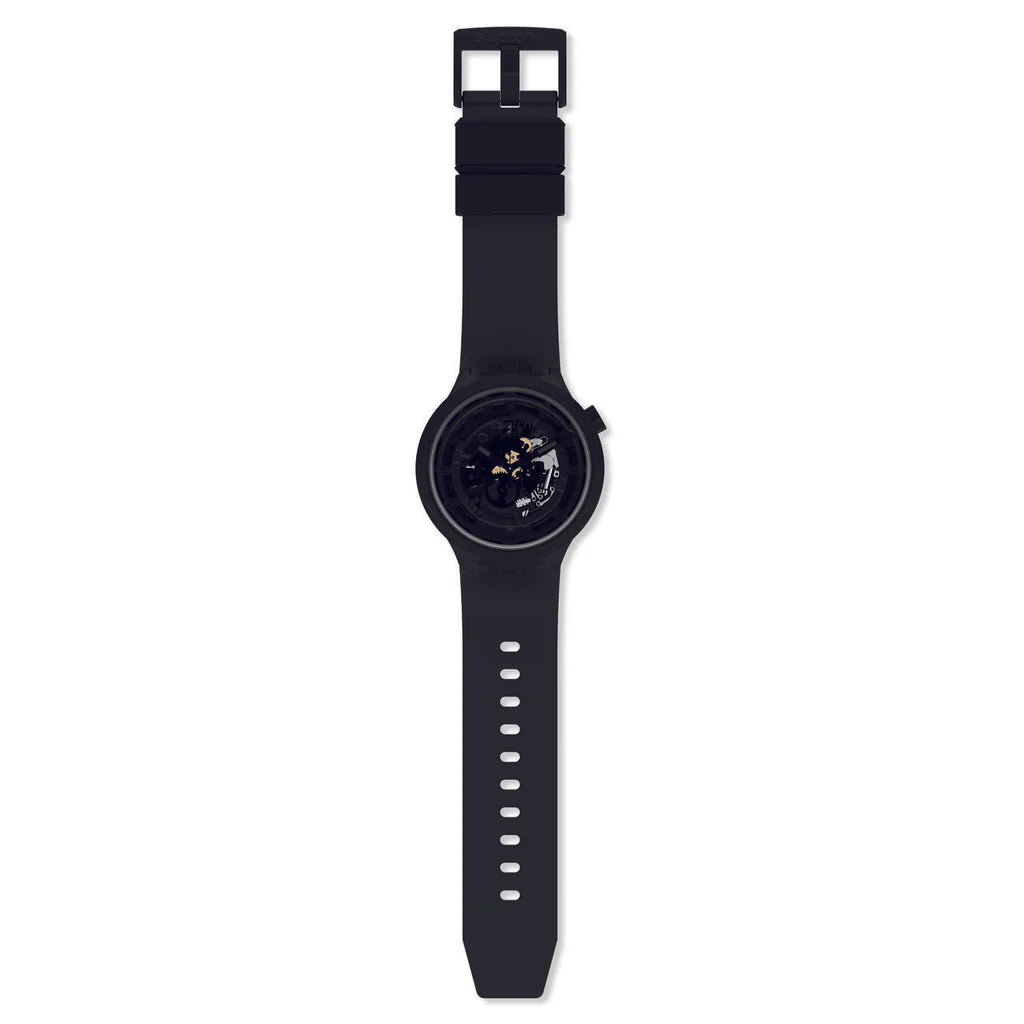 Swatch C-Black Core Collection Big Bold Men's Black Watch SB03B100