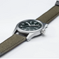 Ανδρικό πράσινο ρολόι Hamilton Khaki Field Mechanical H69439363 