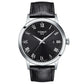 Ανδρικό μαύρο ρολόι Tissot Classic Dream T129.410.16.053.00 
