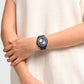 Ανδρικό μαύρο ρολόι Swatch Circled Line Bioceramics New Season SO32B118 